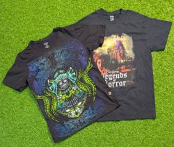 6263 - Vintage-Stil T-Shirts mit halben Ärmeln und..