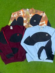 Upcycled Adidas sweatshirt