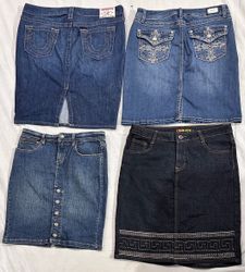 Y2k denim skirts (790)