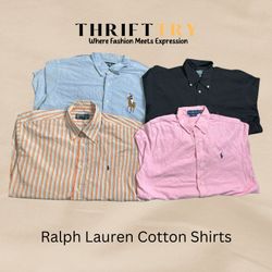 Ralph Lauren Cotton Shirts Collection