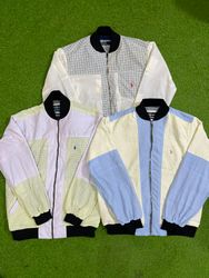 Upcycled polo Ralph Lauren Herrington jacket
