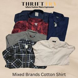 Premium Mixed Branded Cotton Shirts Collection