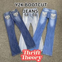 Y2K Bootcut Jeans - (13/06)