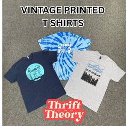 Vintage Printed T Shirts - (13/06)
