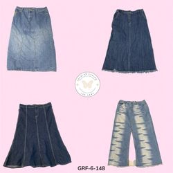 Casual Chic Long Denim Skirt – Perfect Summer Outf..