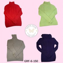 Chic High Neck Sweater – Cozy Winter Essential Kni..