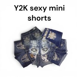 Y2K sexy mini micro shorts