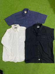 Branded cotton shirt