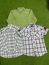 Branded cotton shirt