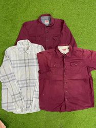 Branded cotton shirt