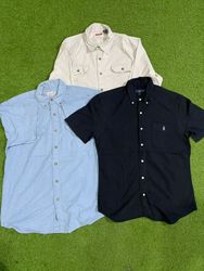 Branded cotton shirt