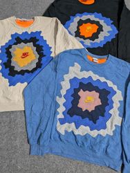 Upcycled Nike Patchwork Sweatshirt