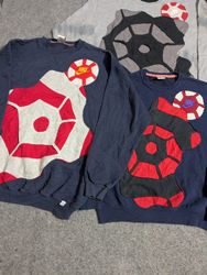 Upcycled Nike Spider Web Sweatshirt