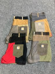 Upcycled Carhartt Mini Workwear Shorts