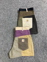 Upcycled Carhartt Workwear Mini Shorts