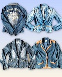 Denim Y2K Fitted jacket 15 pieces