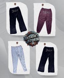 Y2k Juicy Couture Velour Pants