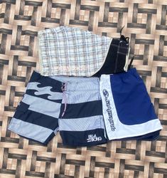 Branded Surfwear Shorts Including Billa Bong, Quik..