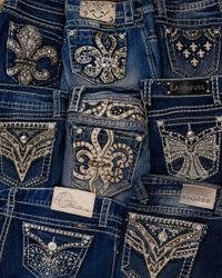 Y2K Embellished Bootcut