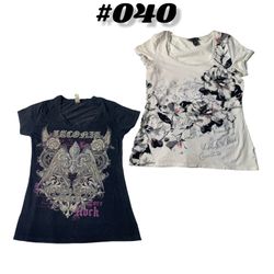 Baby Tees (brands) under Armour , Love & Black whi..