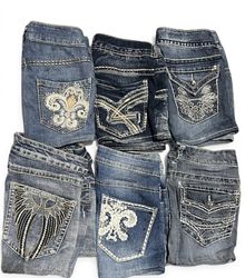 Mini skirts with good embroidery (Bundle #4)