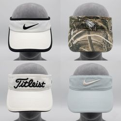 BrandedTennis and Golf Visors / Half Caps includin..