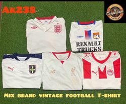 Mix brand vintage football t shirt ak238