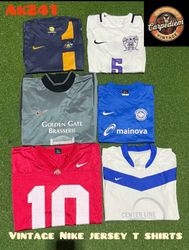 Vintage Nike jersey t shirt ak241