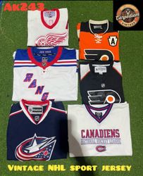 Vintage NHL sport jersey ak243