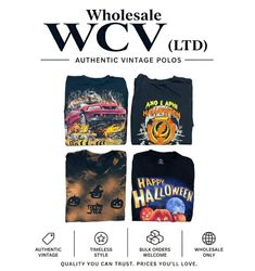 Printed Tshirts Halloween - TEE 108 - 6 Pcs