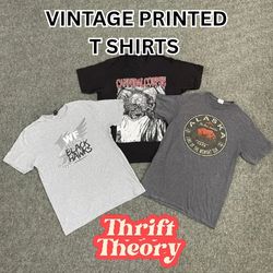 Vintage Printed T Shirts - (15/06)