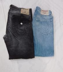 CR9169 VINTAGE TRUE RELIGION MEN'S JEANS