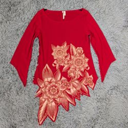 Women's Floral Long Sleeve Blouses | Vintage Whole..