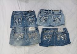 CR9175 UPCYCLED MISS ME & ROCK REVIVAL MINI DENIM ..