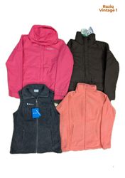 💥 RV3837 Women Columbia Fleece & Jackets