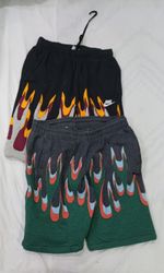CR9186 UPCYCLED MIX BRANDED SHORTS