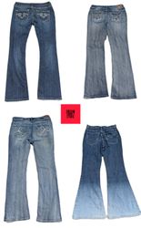 DESIGNER Y2K INSPIRED JEANS BRAND'S INCLUDED WALLF..