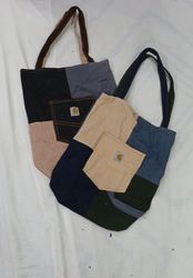 CR9187 UPCYCLED CARHARTT BAGS