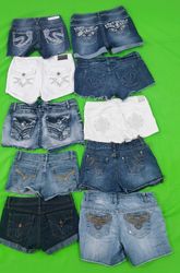 Y2K Denim Mini Shorts VL27