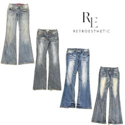 Y2K NYC IT GIRL DENIM JEANS RE-3402