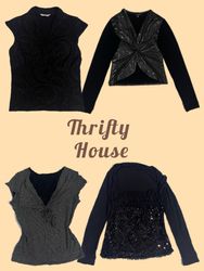 Y2K Midnight Muse Top(TH/482)