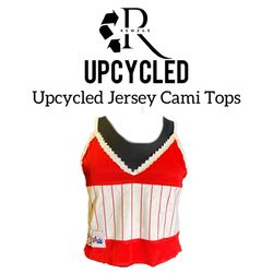 Upcycled Jersy Cami Tops
