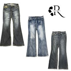 Y2K Unique Denim Jeans RW-2132