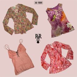 Y2K Baby In Pink Mix Tops (AA-1009)