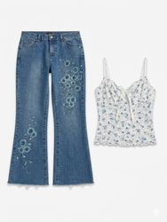 (FV-1713) Y2K Mix Bundle Jeans & Tops