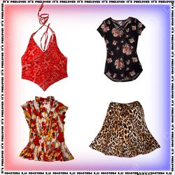 Retro Goldmine Bundle - tops, dresses and skirts (..