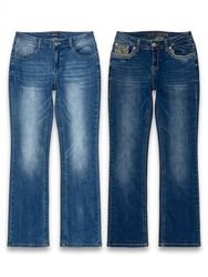(FV-1705) Y2K Boyfriend Flared Jeans