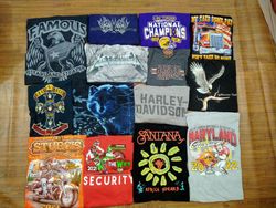 Printed T-shirts 50 PC