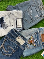 Silver &0ther brands mini shorts (506)