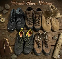 TH # 007 Vintage Vibram Trail Running Shoes | Outd..
